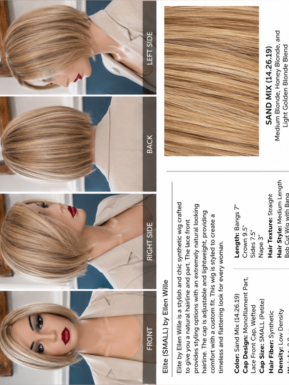 Elite SMALL by Ellen Wille Sand Mix